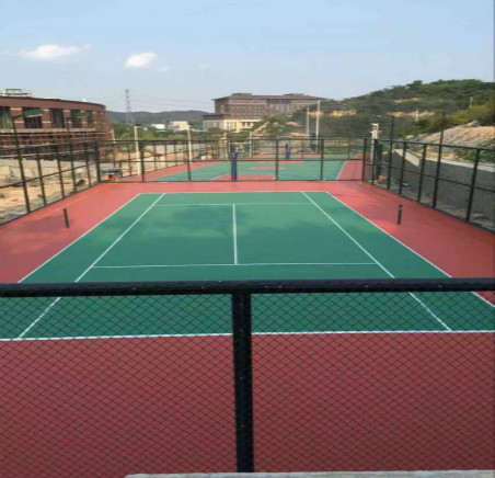 静安塑胶网球场施工